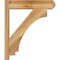 Ekena Millwork Imperial Rough Sawn Craftsman Outlooker, Western Red Cedar, 6"W x 24"D x 28"H OUT06X24X28IMP04RWR - alternate 3